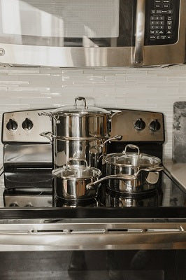 316 Series - 6.5qt Triply Surgical Stainless Steel Steamer Set