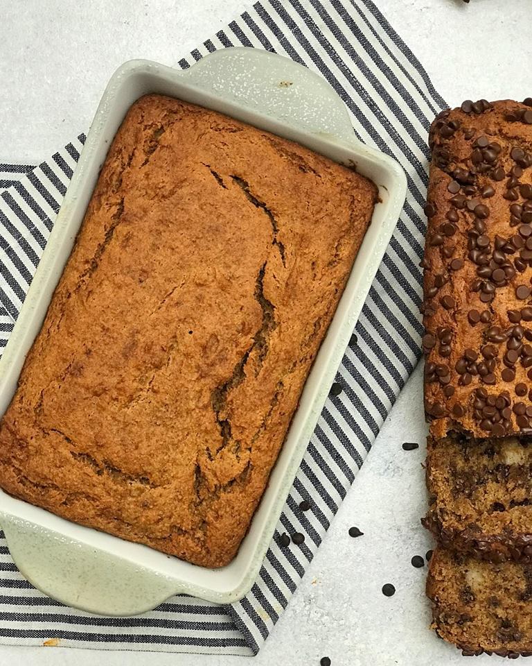 Recipe: CHOCOLATE CHIP BANANA BREAD with Claire