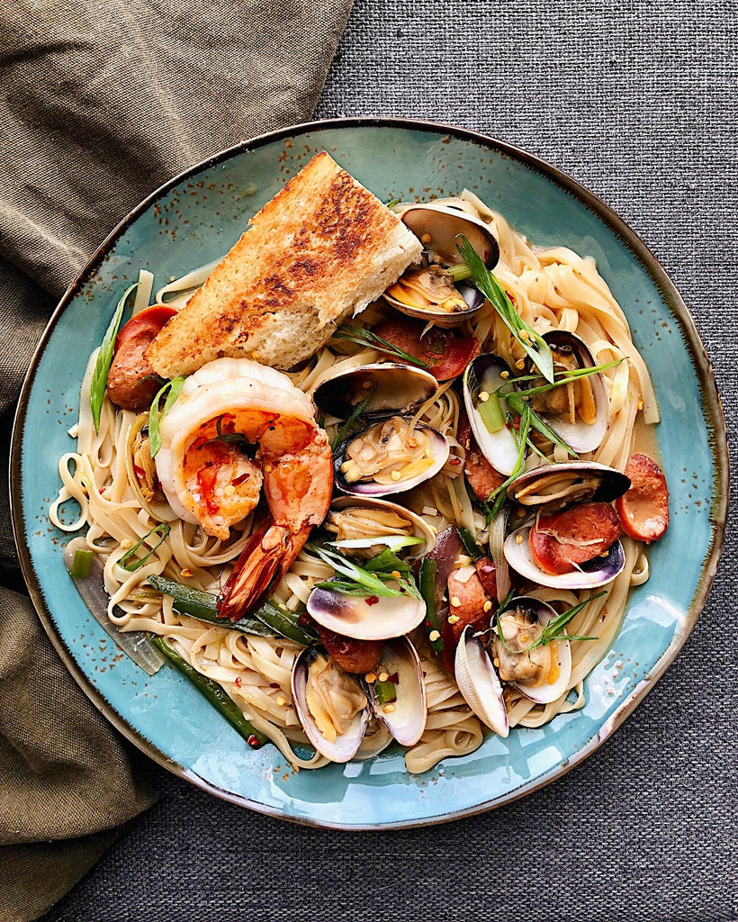 Recipe: Linguini and Clams with Tim