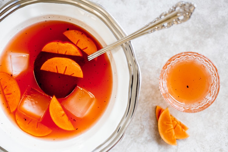 Recipe: Holiday Persimmon Punch with Colleen