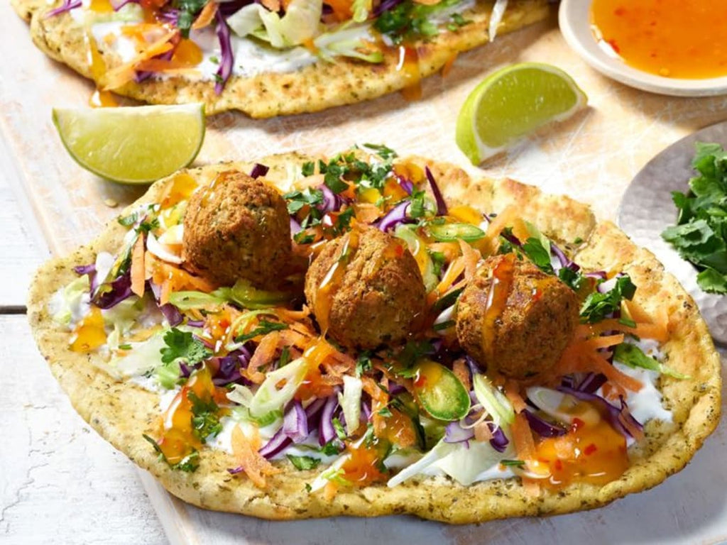 This Mango Falafel Naanwich Is The Perfect Lunch For Veganuary