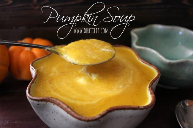 PUMPKIN SOUP FEATURING THE TUXTON HOME CHEF SERIES SOUS VIDE POT with OH Bite It!