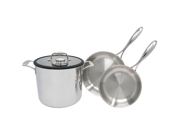 316 Series - 6.5qt Triply Surgical Stainless Steel Steamer Set