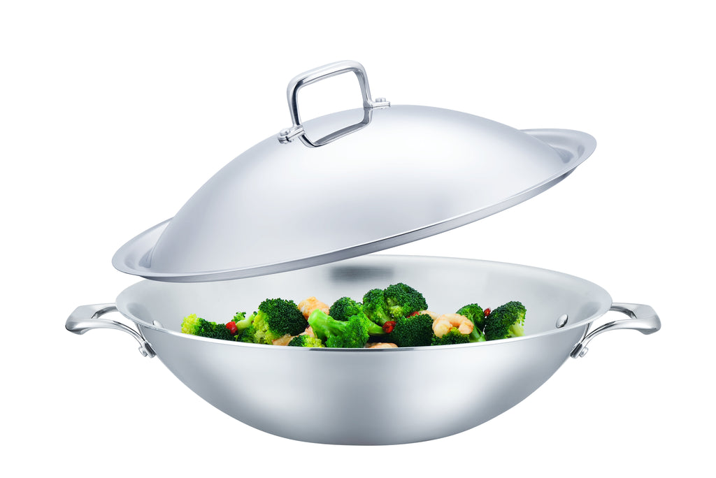 316 Series - 2.4QT Surgical Stainless Steel Triply Saucepan with